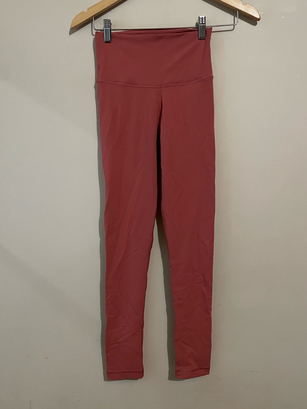 TNA | Faded Red Coloured Leggings